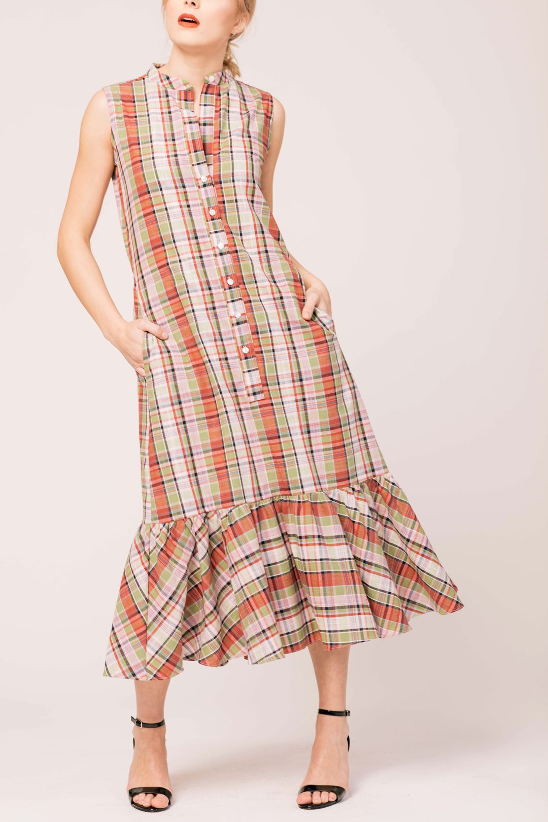 BLAKE Midi Dress - Madras